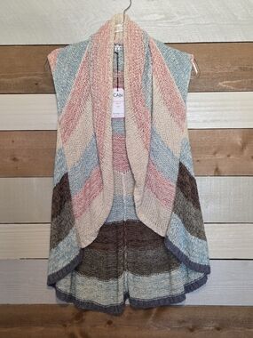 CAbi Knit Cardigan Vest